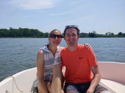 Being on the water boating, swimming and kayaking!