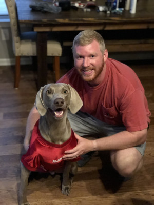 Roll Tide! Clint never misses an Alabama football game! He has been a fan since he was a young boy. Gabrielle married in and loves it!