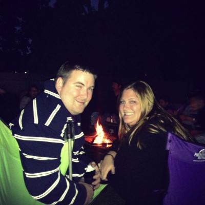 Fall Nights with family and friends sitting by the fire pit, roasting marshmallows and making smores