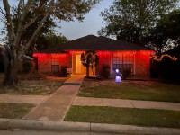 Wyatt LOVES Halloween! We decorated the new house.