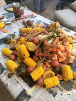 Shrimp and crab leg boil