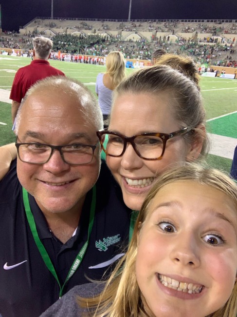 College football is a fun event for our family.