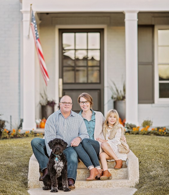 Our neighborhood and home are warm, friendly and there is plenty of room for another family member!