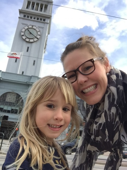 We enjoyed a beautiful sunny day on a visit to San Francisco.
