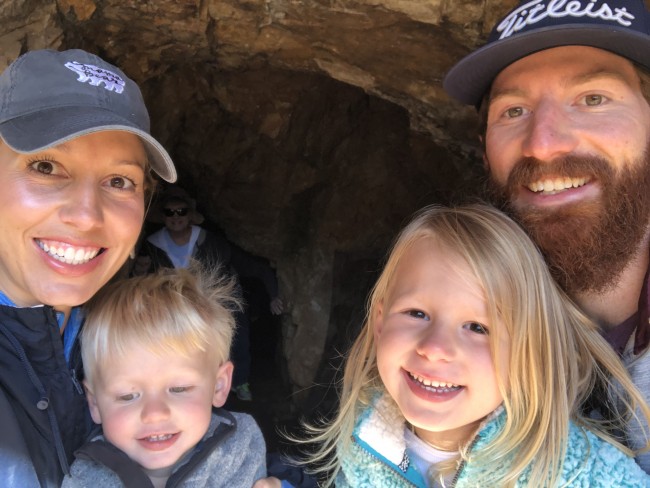 We took a family trip to New Mexico and got to explore a cave on the mountain side. We took a family trip to New Mexico and got to explore a cave on the mountain side.