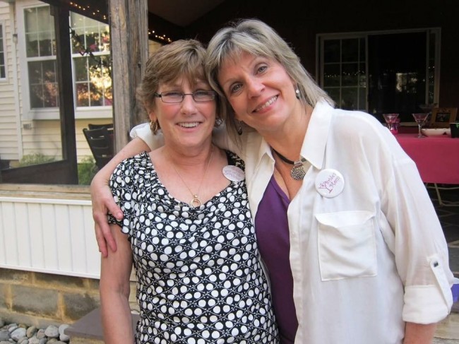 Amy’s Mom and Matt’s Mom. Our families love spending time together.