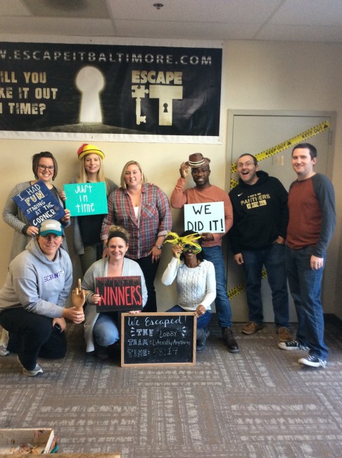 We escaped!