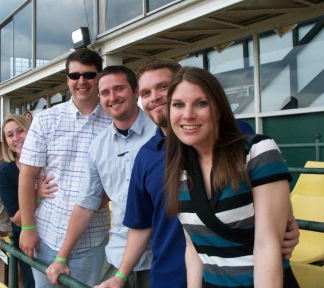 Some of our closest friends enjoying a weekend together.