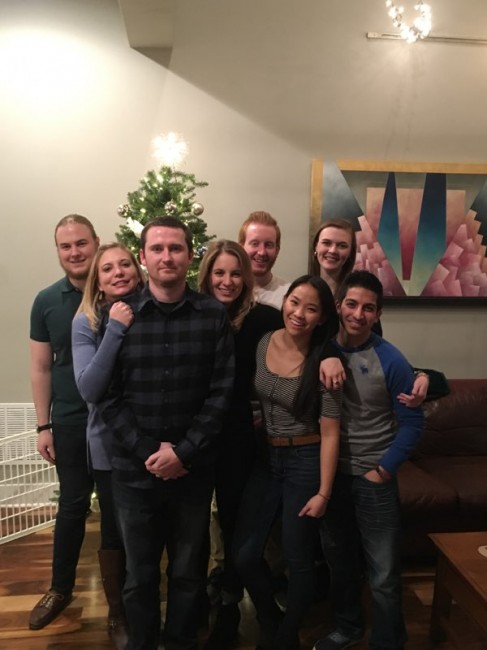 The cousins during our holiday get together.