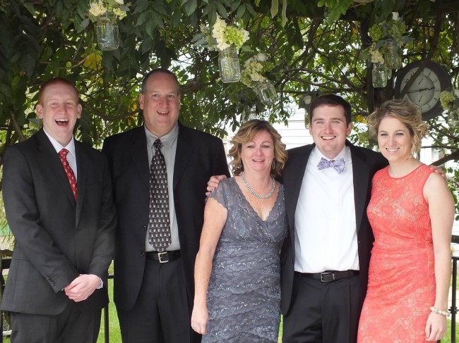 Matt and family.