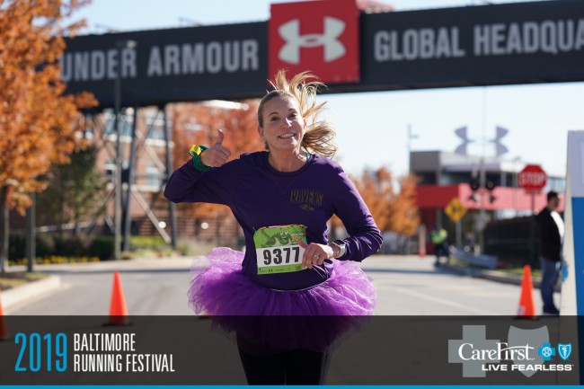 One of the race photographers caught Amy on the course.