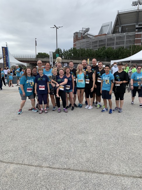 Team photo before the big race!