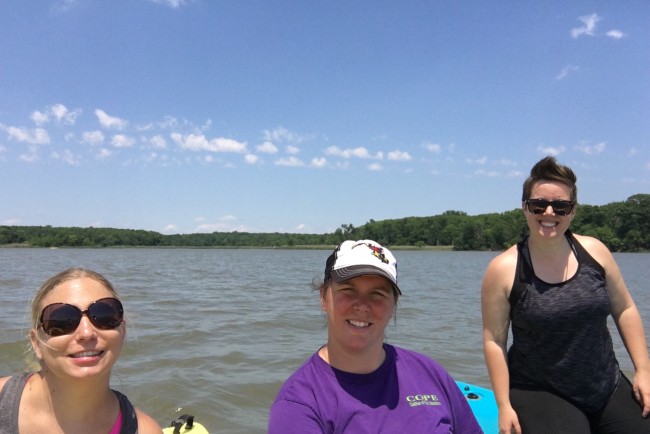 Kayaking is one of our favorite things to do.