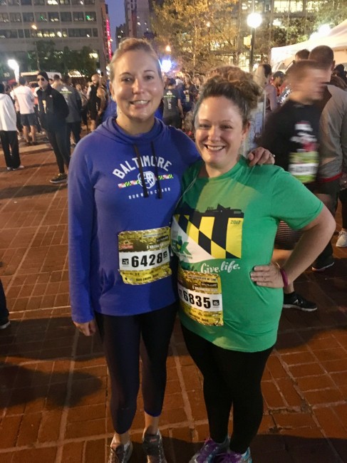 Wee hours of the morning before the race kicks off.