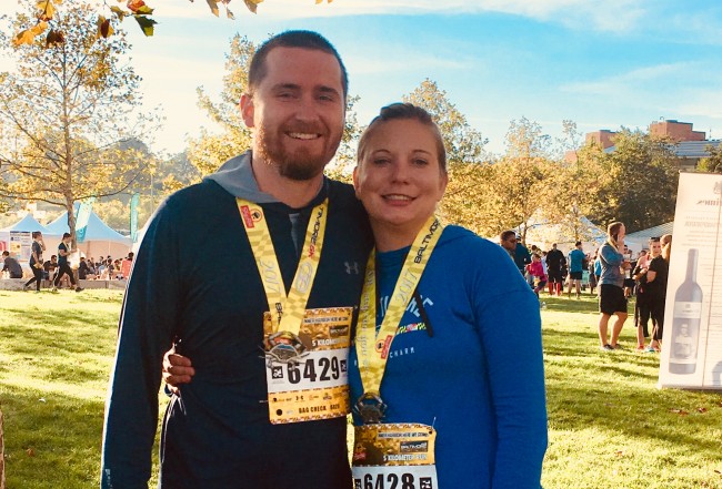 First time running this race together.