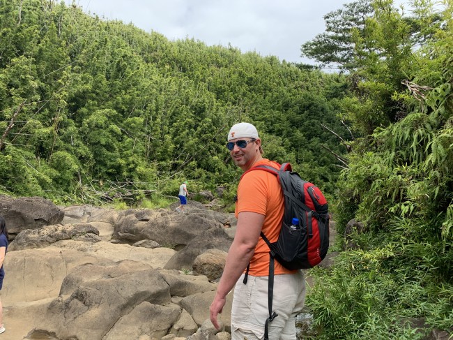 Hiking on the Road to Hana