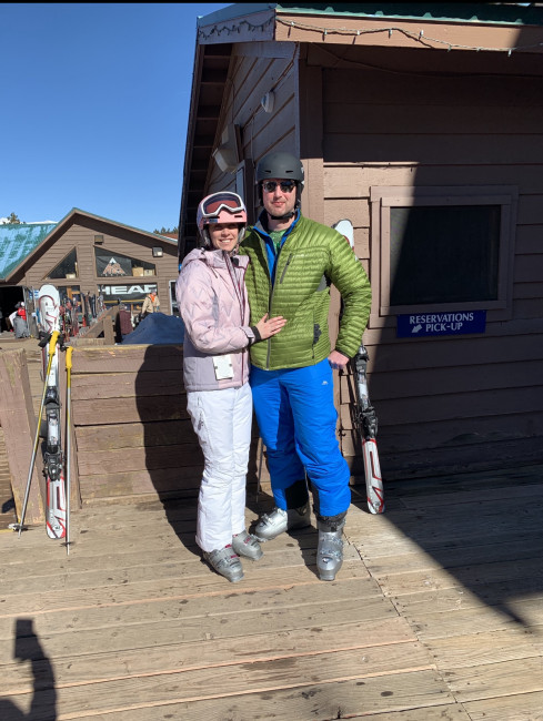 Skiing at Angel Fire