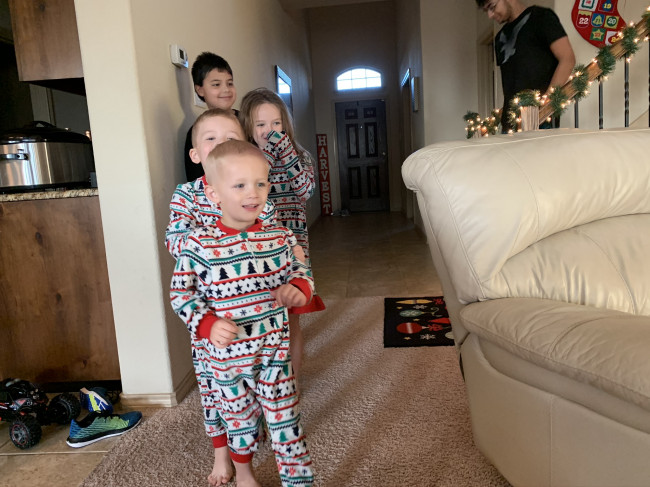 Santa made it!
