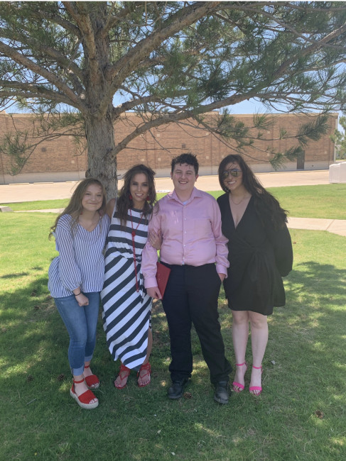 From Left: Kaelyn, Brandy (Michael's sister), Hayden and Michalyn. Brandy has done such a great job with these kiddos! You would love them just as much as we do!