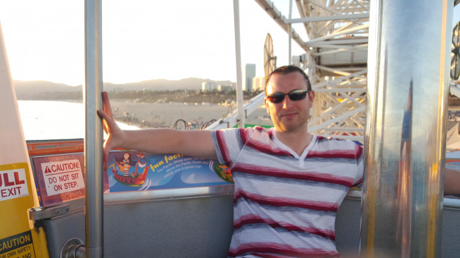 Ferris Wheel at the Santa Monica Pier