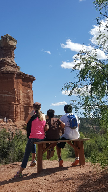 We took the nephews on a hike...they were good sports!