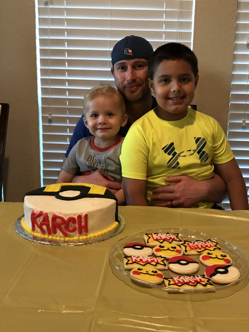 Our nephew Karch's Pokemon Party