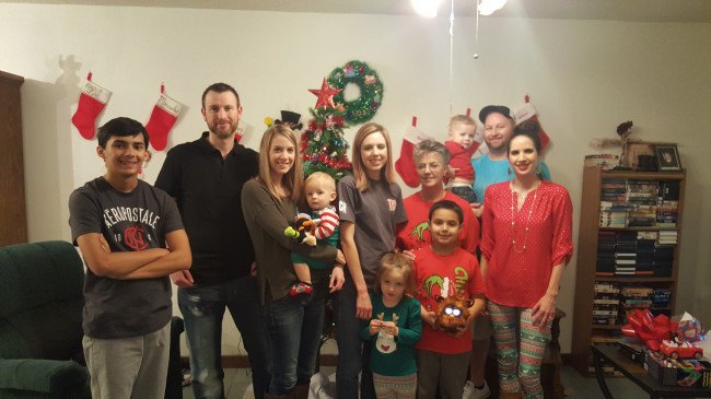 Christmas Round 2: Christmas 2017 with Taryn’s family!
