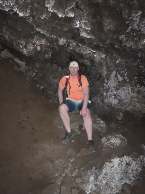Cave hiking on Road to Hana