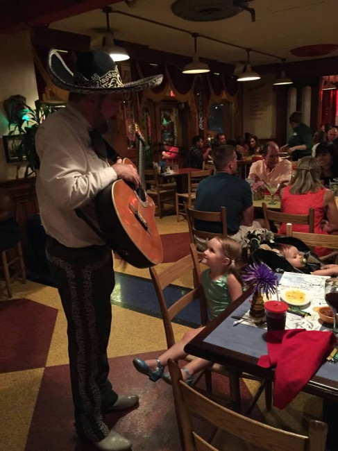 Our niece’s first serenading! Such a cute seniorita!