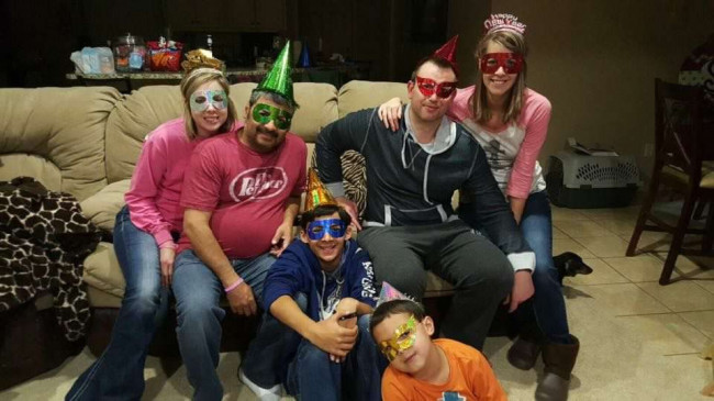 Ringing in the New Year in style!