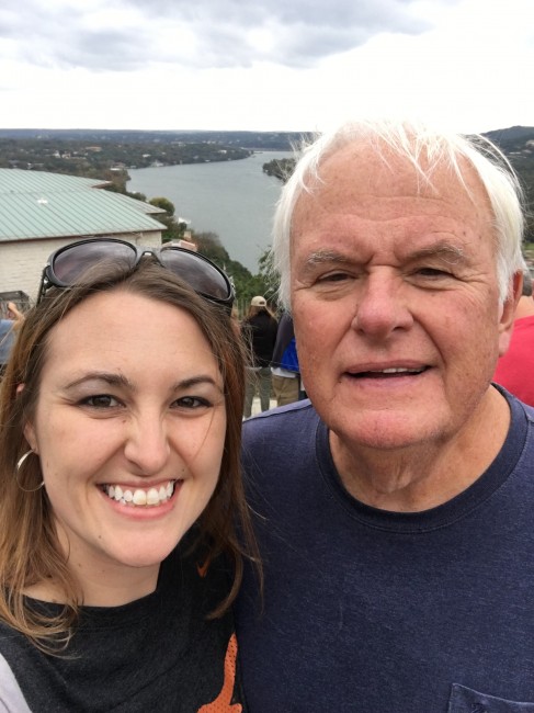 Meaghan and her Dad.