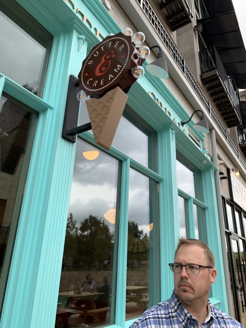 Ice cream stop in Atlanta.