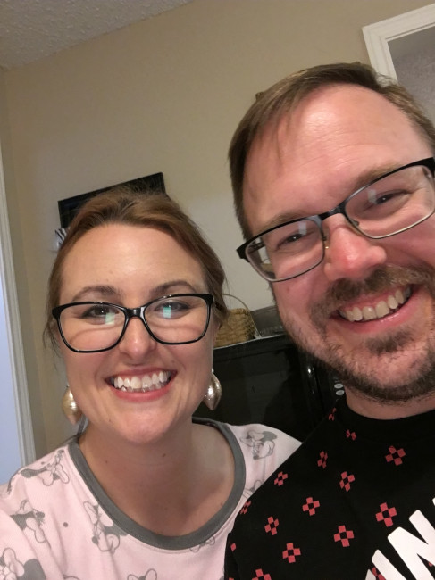 Holiday pjs and ugly sweaters while making Krumkakes with David's family. Holiday pjs and ugly sweaters while making Krumkakes with David's family.