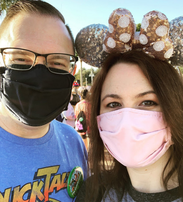 Meaghan wears Minnie ears on most days of our trips. We always make sure to grab lots of photos to remember all the great moments we have each trip. Meaghan wears Minnie ears on most days of our trips. We always make sure to grab lots of photos to remember all the great moments we have each trip.