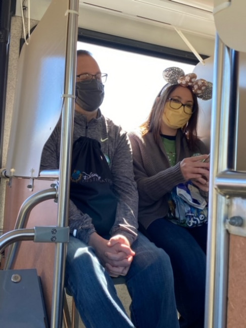 Disney is our favorite place to be, but it's exhausting! Napping on the bus between parks or the park and the resort is a must! Disney is our favorite place to be, but it's exhausting! Napping on the bus between parks or the park and the resort is a must!
