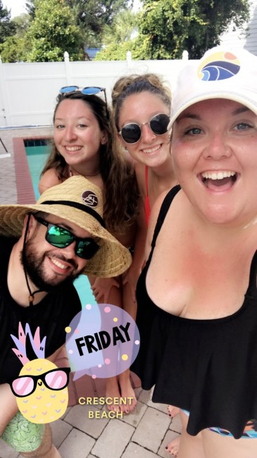 We love the beach! Especially when family joins us :) These are Alex's twin cousins, Emily and Erin.