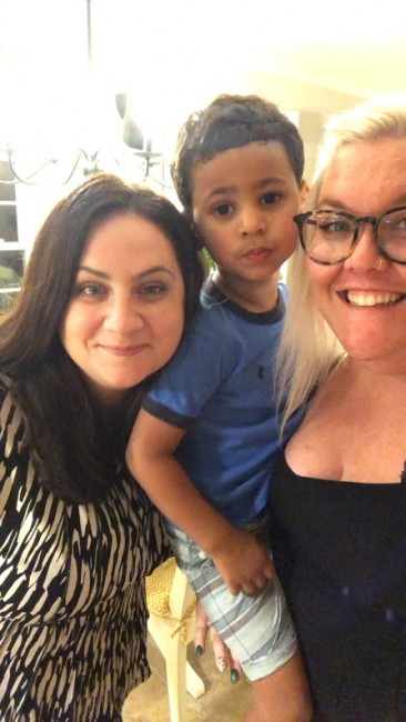 We love when we get to spend time with Chris and Alaina's son, Vince. He's such a fun and cool kid!