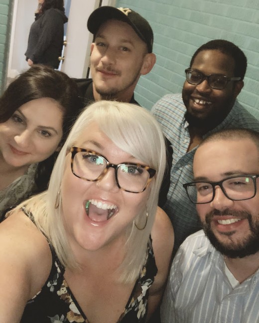 Our friends, Chris and Alaina, got married last year. Alex met Alaina for the first time when Chris brought her as his date to she and Stephen's wedding reception and they've been friends ever since!