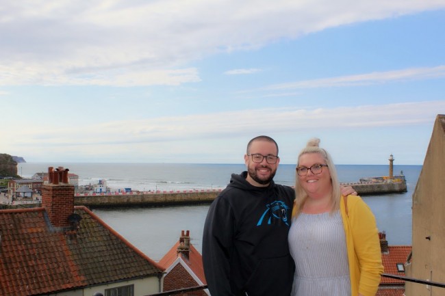 Whitby is a small town that Stephen's family loves. We visited in July and the high for that day was 65 degrees!