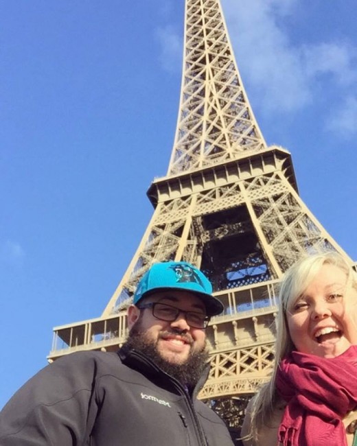 Paris is beautiful. We were only there for 24 hours but we packed in as much sightseeing as we could.