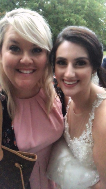 Kellie was a beautiful bride!
