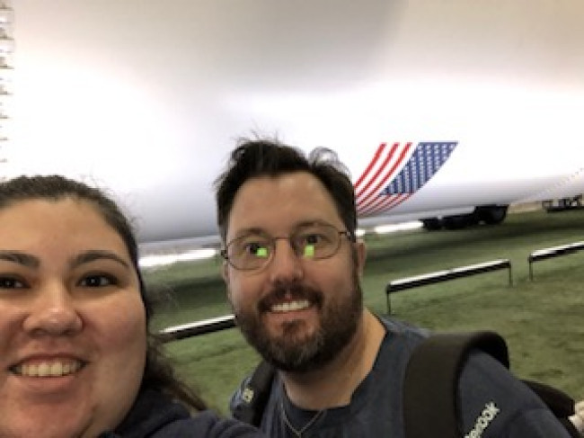 To celebrate Amanda's birthday last year, we took a weekend trip to Houston and visited NASA.