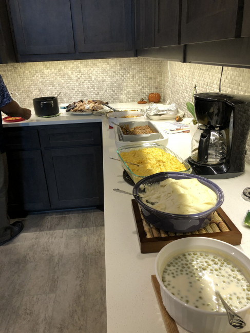 Thanksgiving dinner is served!