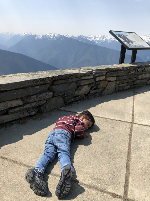 Conner was over Hurricane Ridge. LOL.