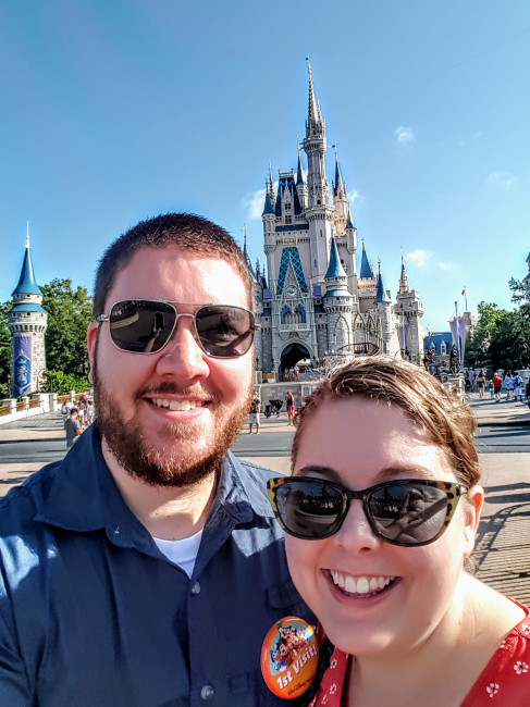 Jarrett's first trip to Disney World. His smile says it all.