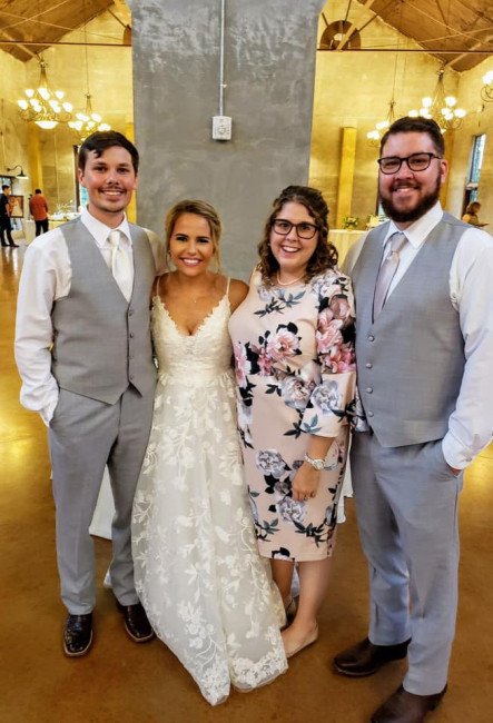 We had such a fun night celebrating family.