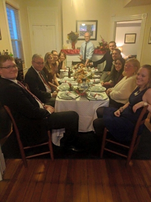 Thanksgiving with David’s family – The turkey is always good, but it’s the three different kinds of stuffing that are the real highlight.
