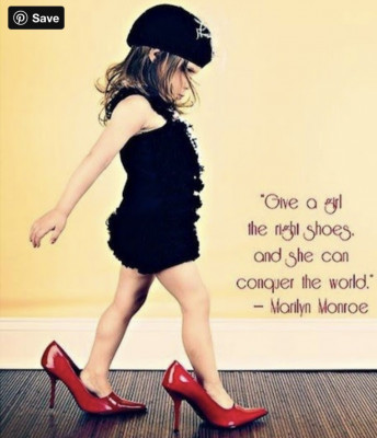 We both have a slight obsession with shoes. ALL kinds of shoes...tennis shoes, casual shoes, boots, sandals, you name it- we love it.
