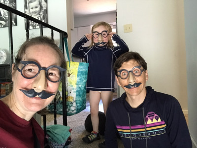 We love to be silly together!