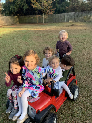 We love family time! Playtime with cousins is our favorite.